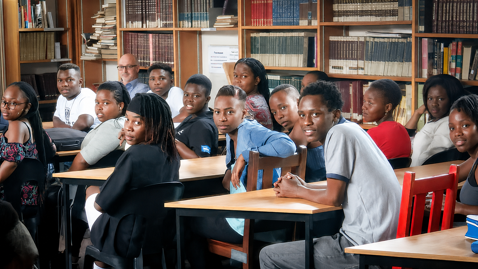 Learners attending a classroom session
